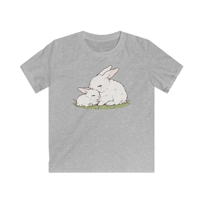 Kuschel Hasen Kinder T-Shirt