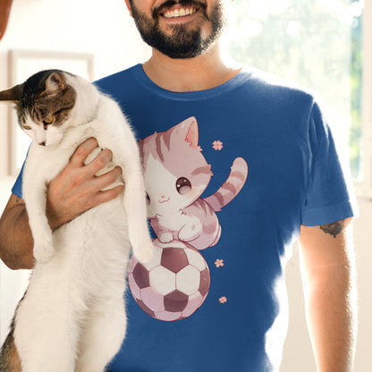 Fußball Katze T-Shirt