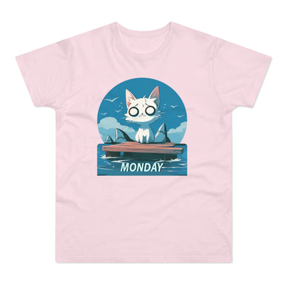 Monday Kitten mit Haien T-shirt