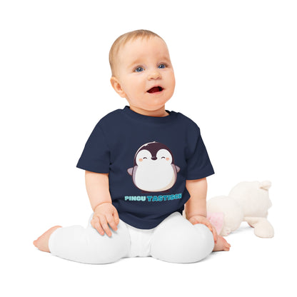 Happy Pinguin Baby T-Shirt