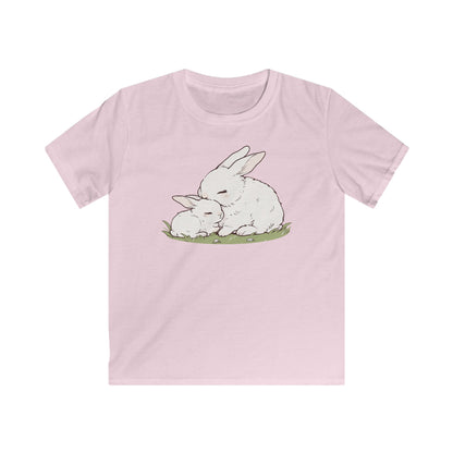 Kuschel Hasen Kinder T-Shirt