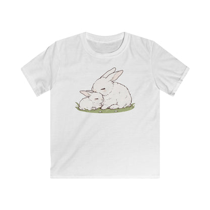 Kuschel Hasen Kinder T-Shirt