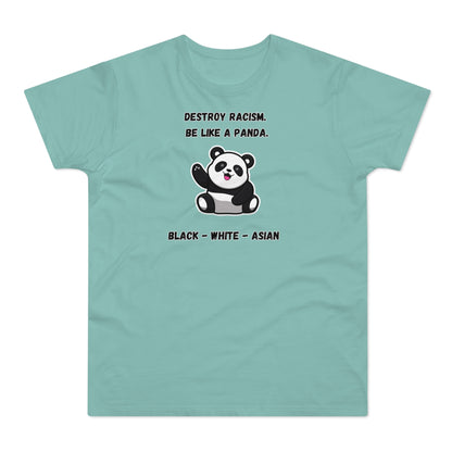 Panda Destroys Racism T-Shirt