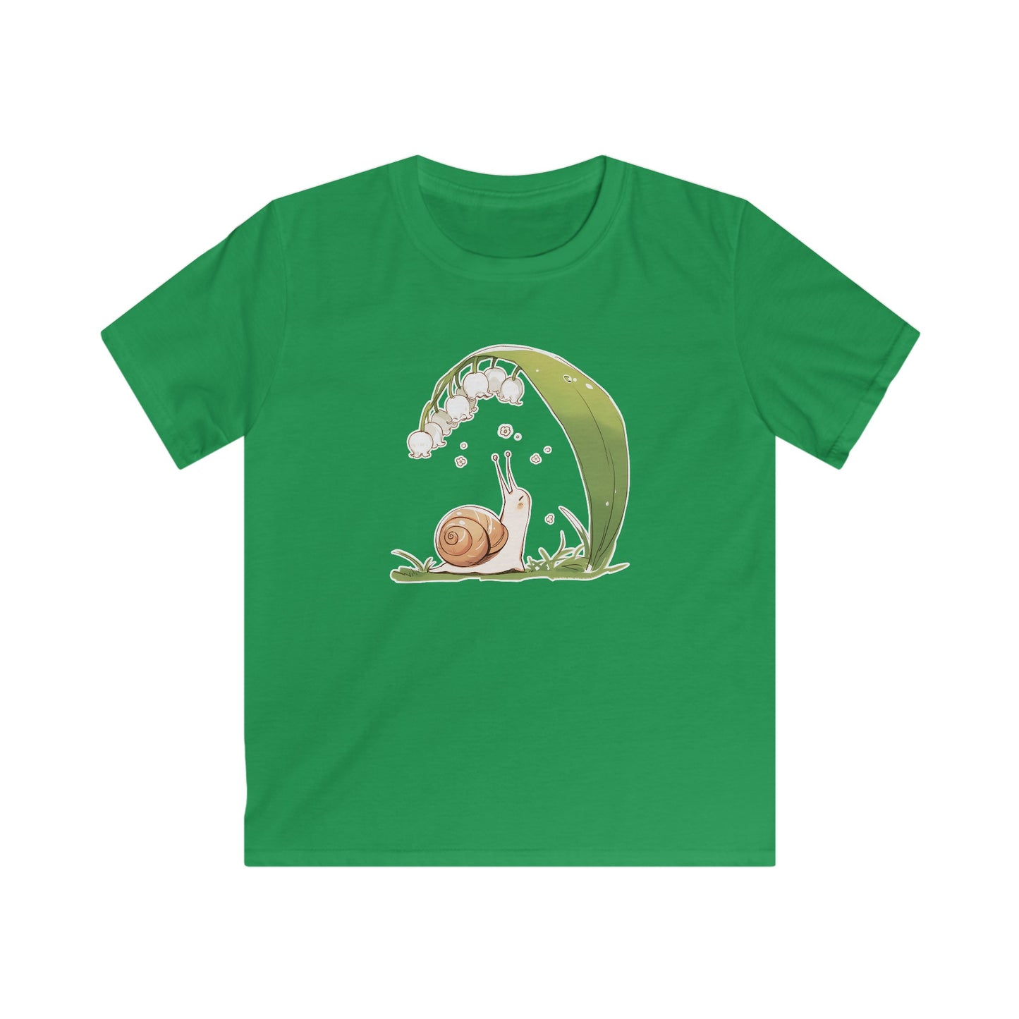 Maiglöckchen Schnecke Kinder T-Shirt