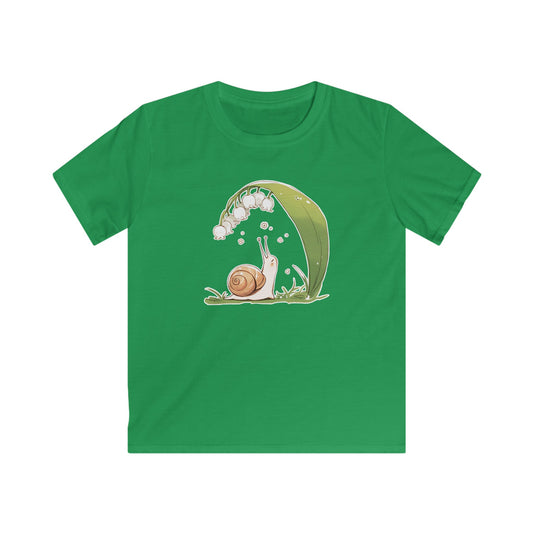 Maiglöckchen Schnecke Kinder T-Shirt