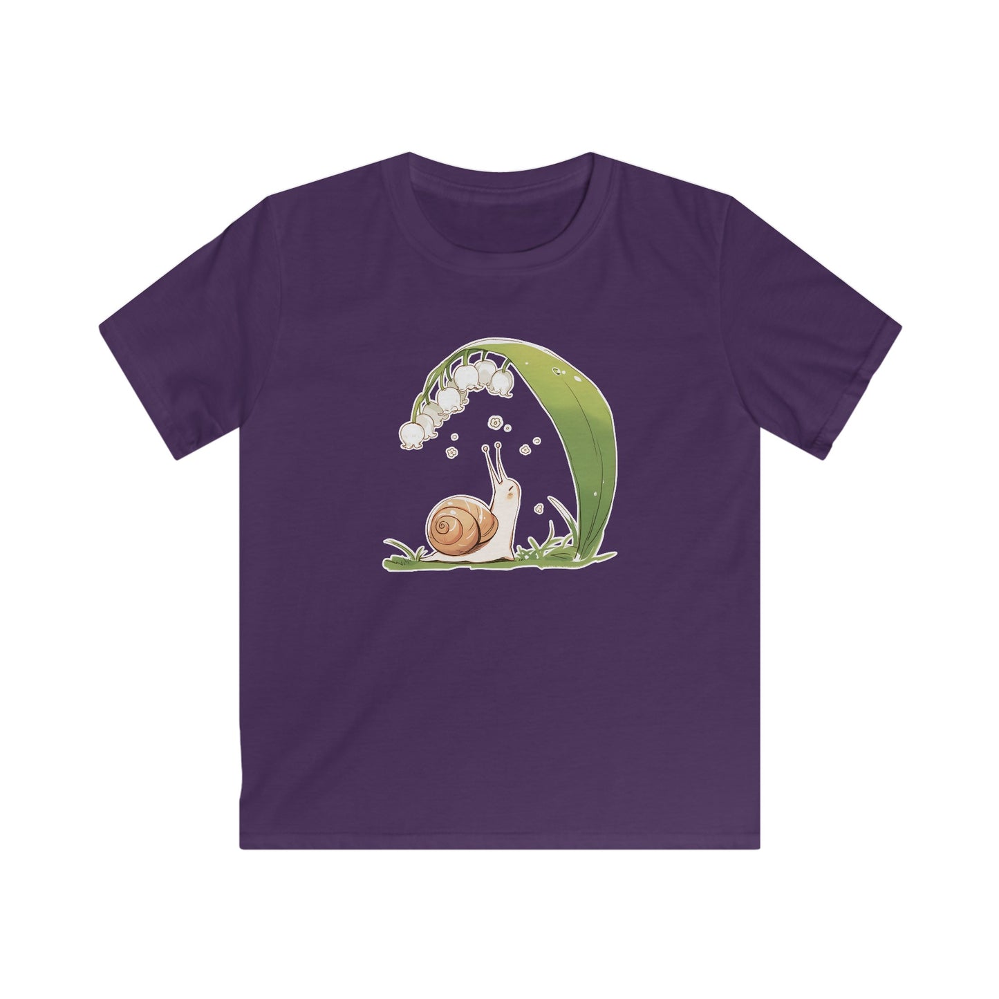 Maiglöckchen Schnecke Kinder T-Shirt