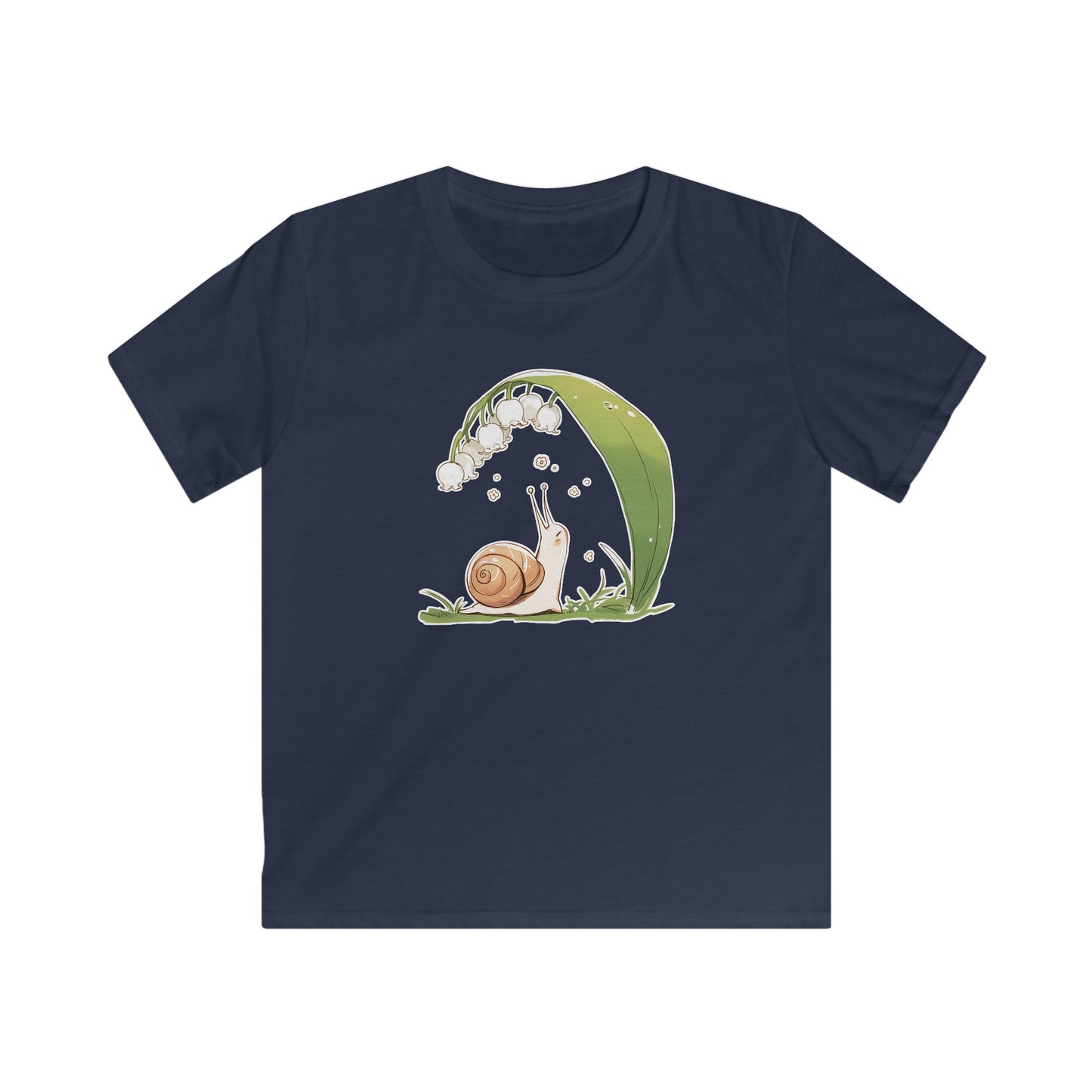 Maiglöckchen Schnecke Kinder T-Shirt