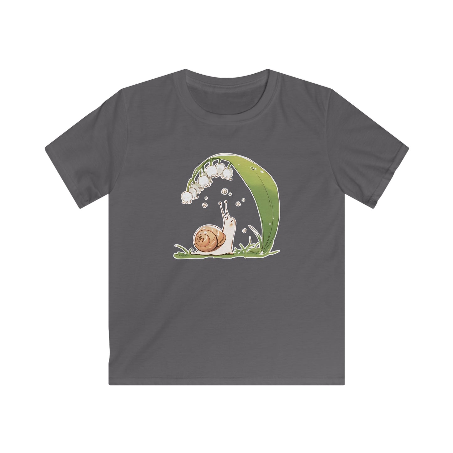 Maiglöckchen Schnecke Kinder T-Shirt