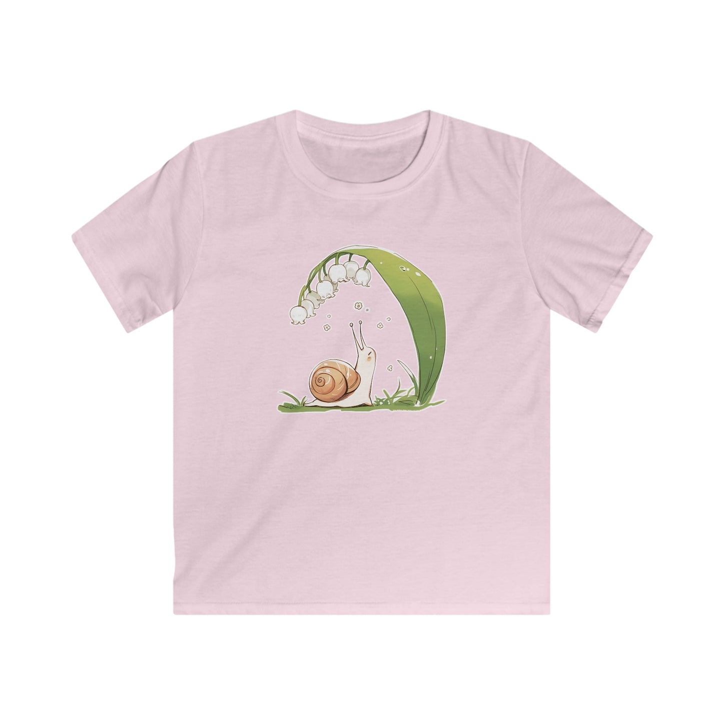 Maiglöckchen Schnecke Kinder T-Shirt