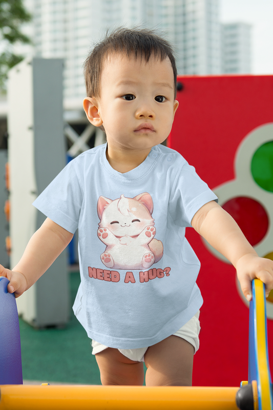 Kawaii Kuschel Kitten Baby T-Shirt