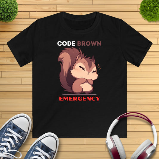 Eichhörnchen Notfall Kinder T-Shirt