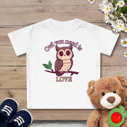 Eule Love Baby T-Shirt