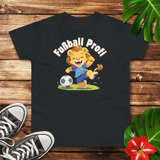 Fußball Profi Löwe T-Shirt