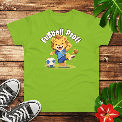 Fußball Profi Löwe T-Shirt