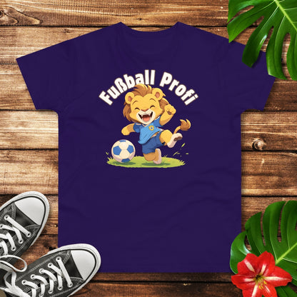 Fußball Profi Löwe T-Shirt