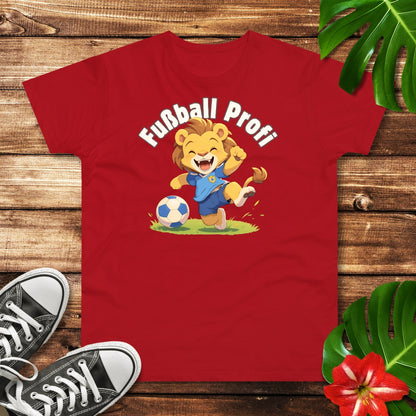 Fußball Profi Löwe T-Shirt