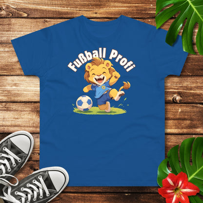 Fußball Profi Löwe T-Shirt