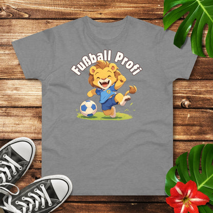 Fußball Profi Löwe T-Shirt