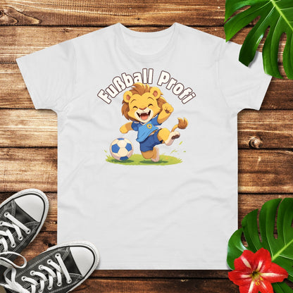 Fußball Profi Löwe T-Shirt