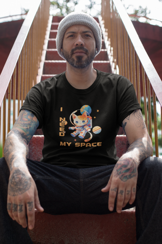 Katzen Astronaut "I need my space" T-Shirt