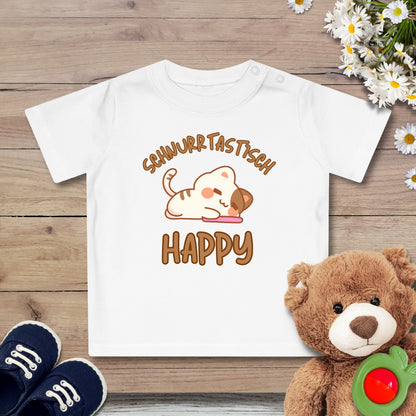 Happy Katze Baby T-Shirt