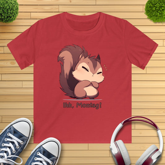 Eichhörnchen Ihh, Montag Kinder T-Shirt