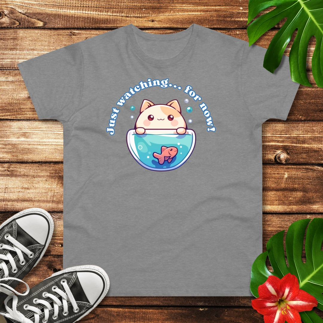 Just watching Katze T-Shirt