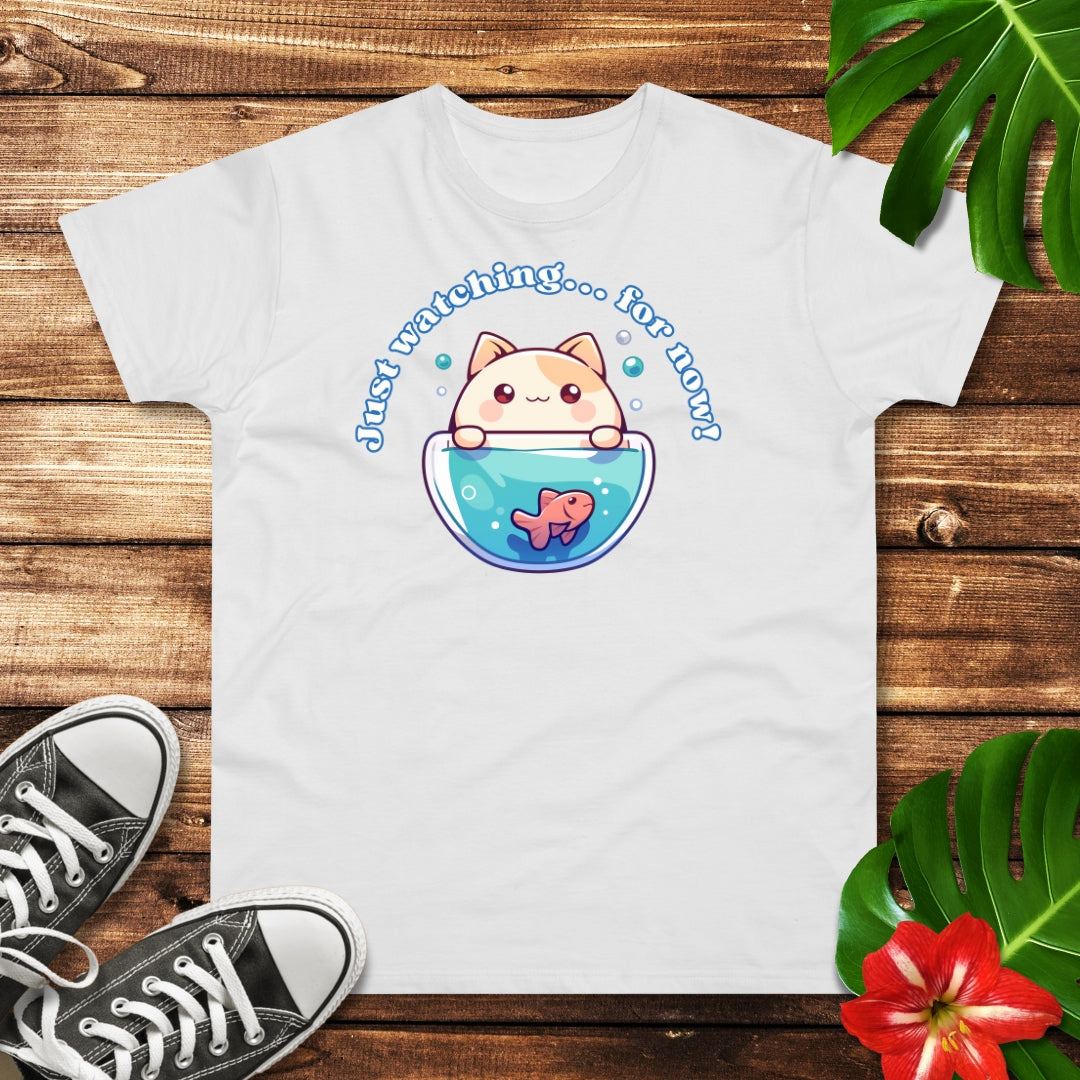 Just watching Katze T-Shirt