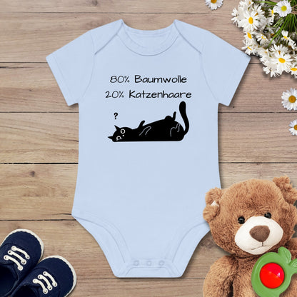 funny cat Kurzarm Body