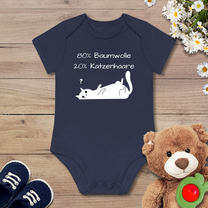 funny cat Kurzarm Body