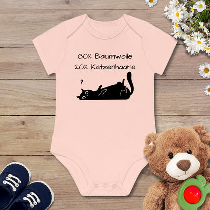 funny cat Kurzarm Body