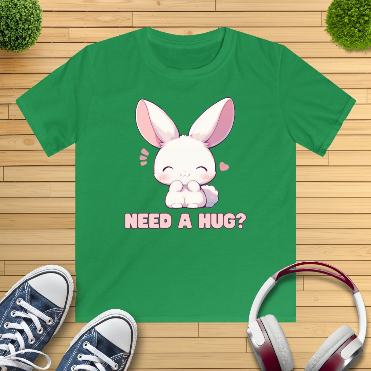 Hase need a hug Kinder T-Shirt