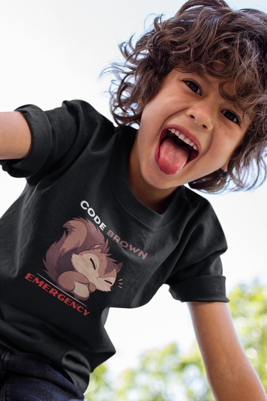 Eichhörnchen Notfall Kinder T-Shirt