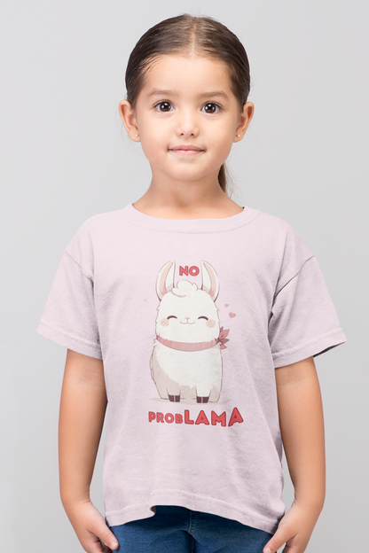 "no ProbLAMA" Kinder T-Shirt