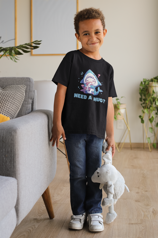 Kuschel Hai-Kitten Kinder T-Shirt