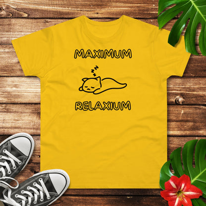 Maximum Relaxium Katze T-Shirt