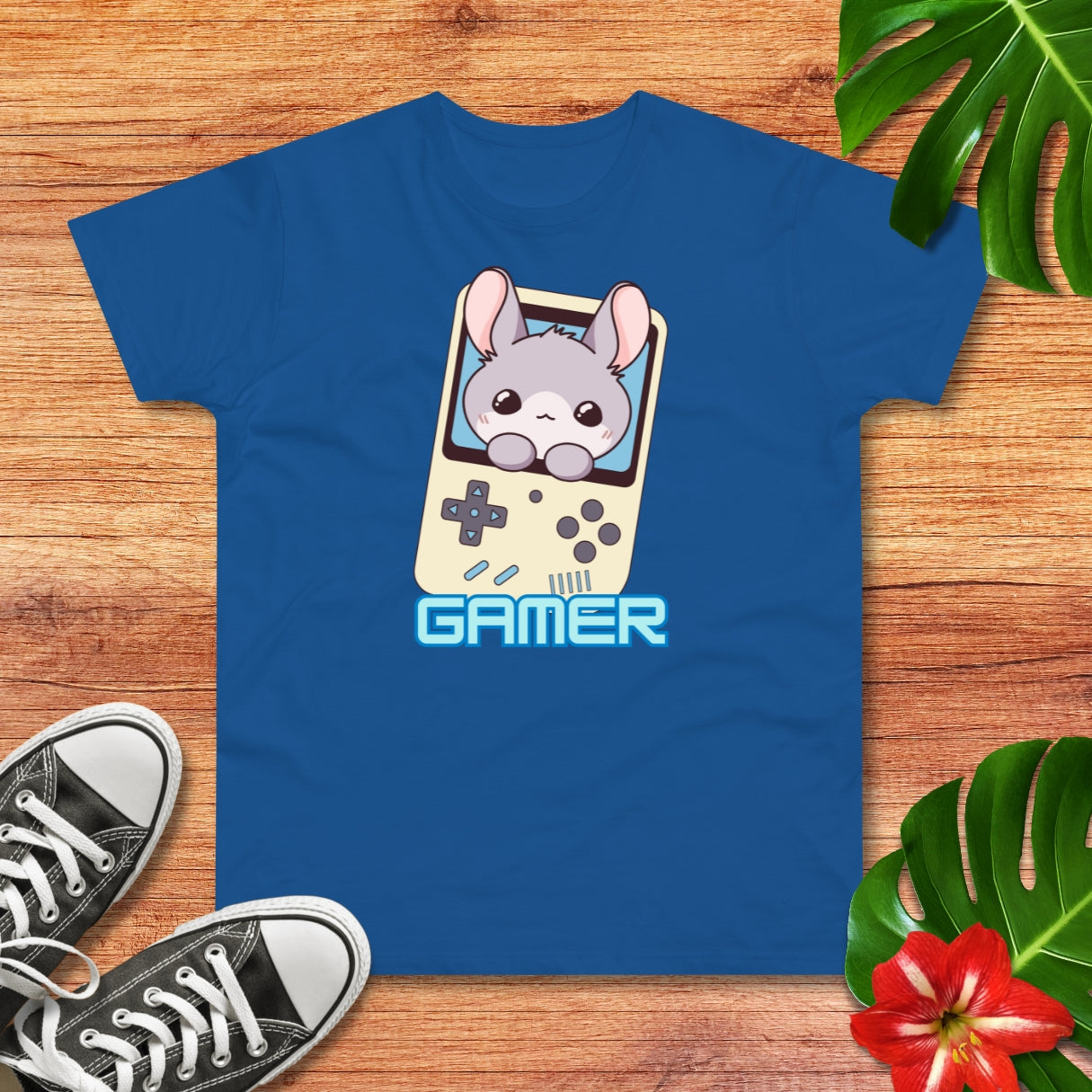 Retro Gamer Hase T-Shirt