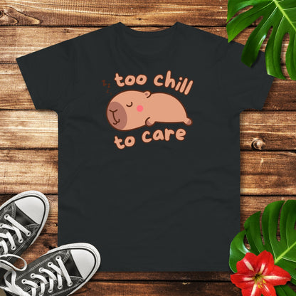 Kawaii schlafendes Capybara T-Shirt