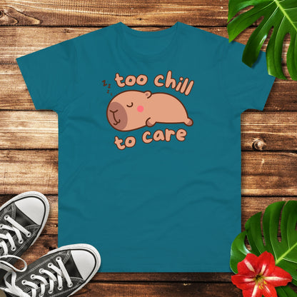 Kawaii schlafendes Capybara T-Shirt