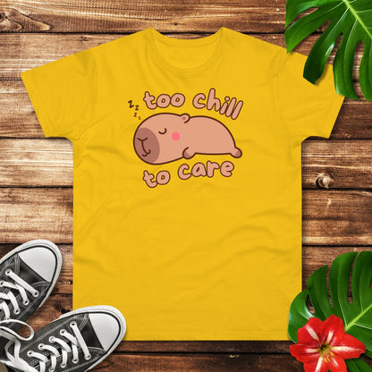 Kawaii schlafendes Capybara T-Shirt