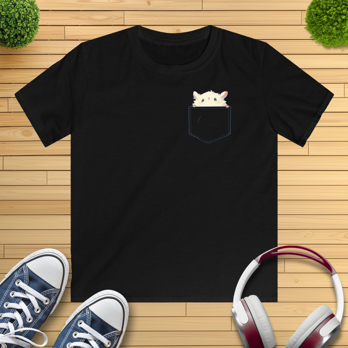 Taschen Hamster Kinder T-Shirt