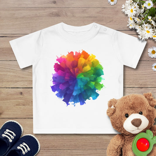 Farb splash Baby T-Shirt