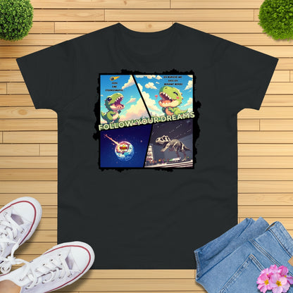 Follow Your Dreams Dino T-Shirt