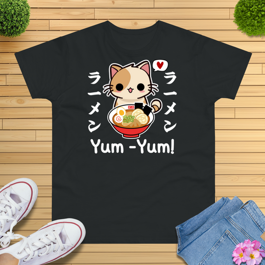 Kawaii Ramen Katze T-Shirt