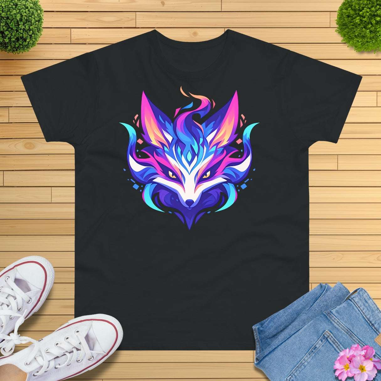 Mystic Pastell Fox T-Shirt