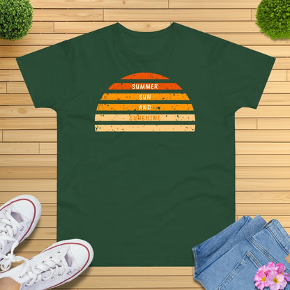 Summer, Sun and Sunshine T-Shirt