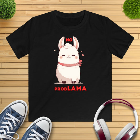 "no ProbLAMA" Kinder T-Shirt