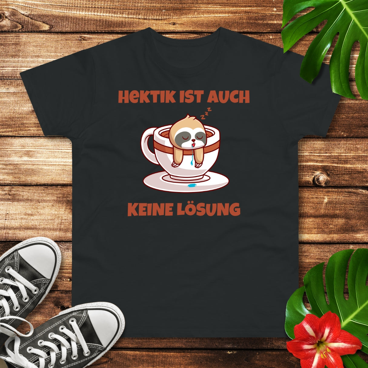 Keine Hektik Faultier T-Shirt