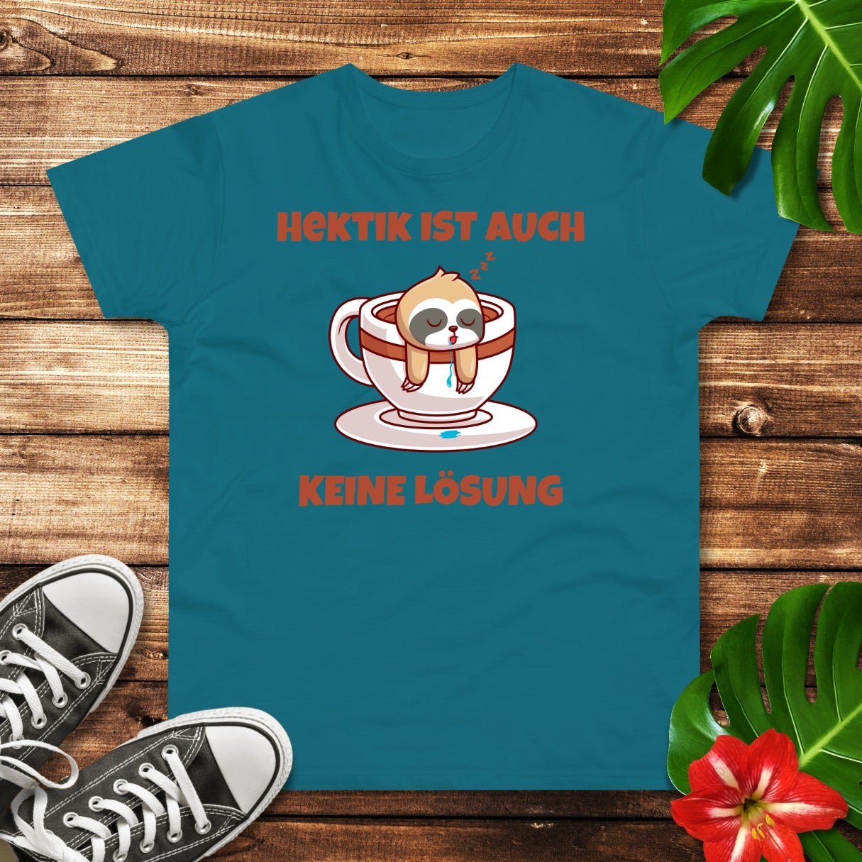 Keine Hektik Faultier T-Shirt