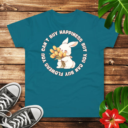 Blumen Hase T-Shirt